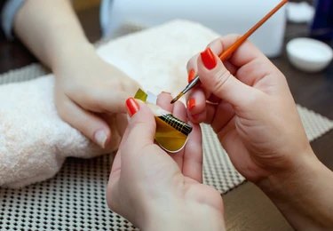 Cover your nail surfaces